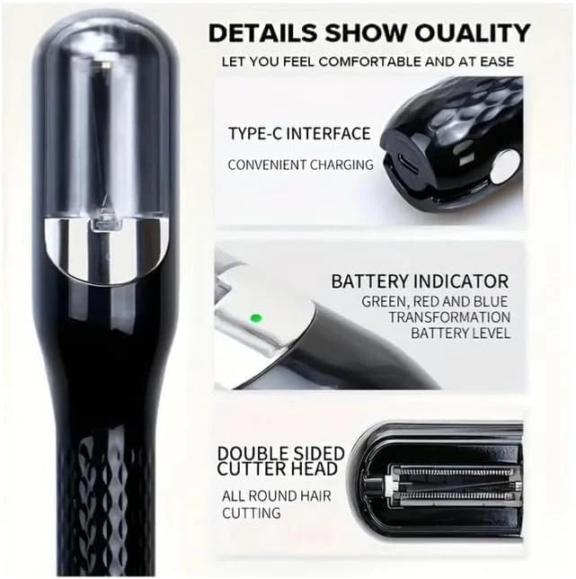 Hair Split-End Trimmer – Automatic Hair Cutter for Frizz-Free, Healthy-Looking Hair