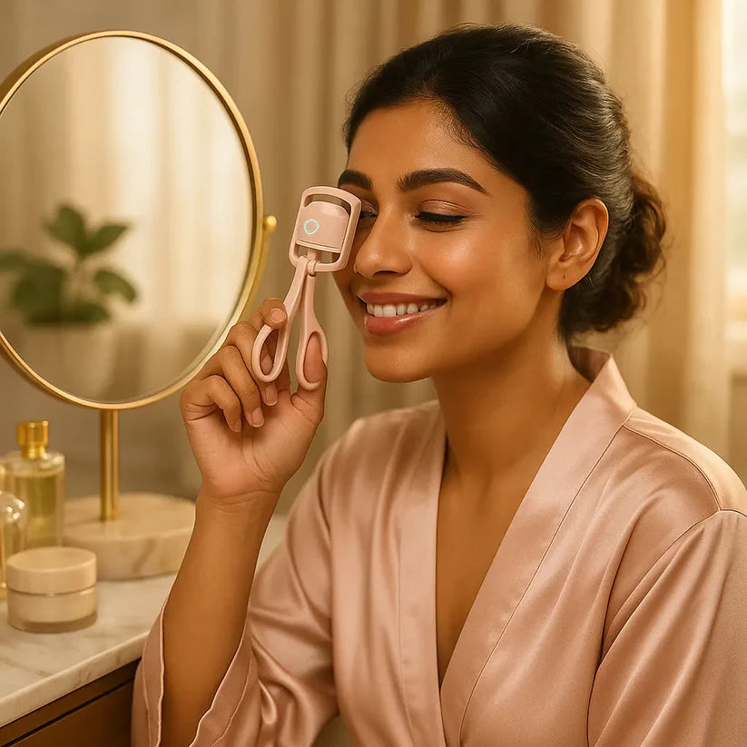 Heated Eyelash Curler | Salon Style Lift Without Damage