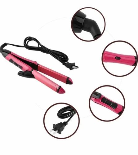 Hair Straightener | Ceramic Titanium Plates for Frizz-Free Styling