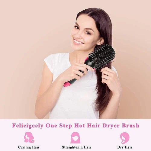 Hair Blow Drying Brush | Hot Air Brush & Volumizer for Smooth, Frizz-Free Hair
