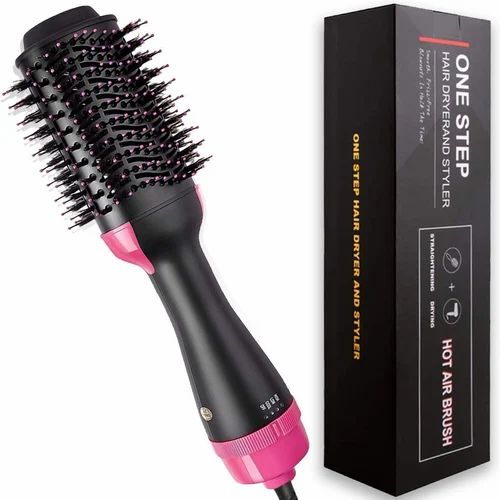 Hair Blow Drying Brush | Hot Air Brush & Volumizer for Smooth, Frizz-Free Hair
